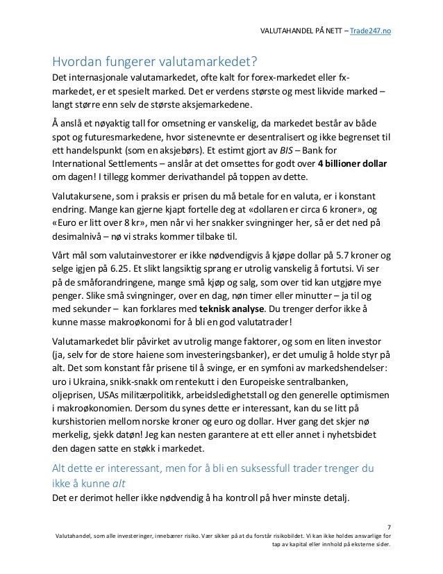 Valutahandel forex