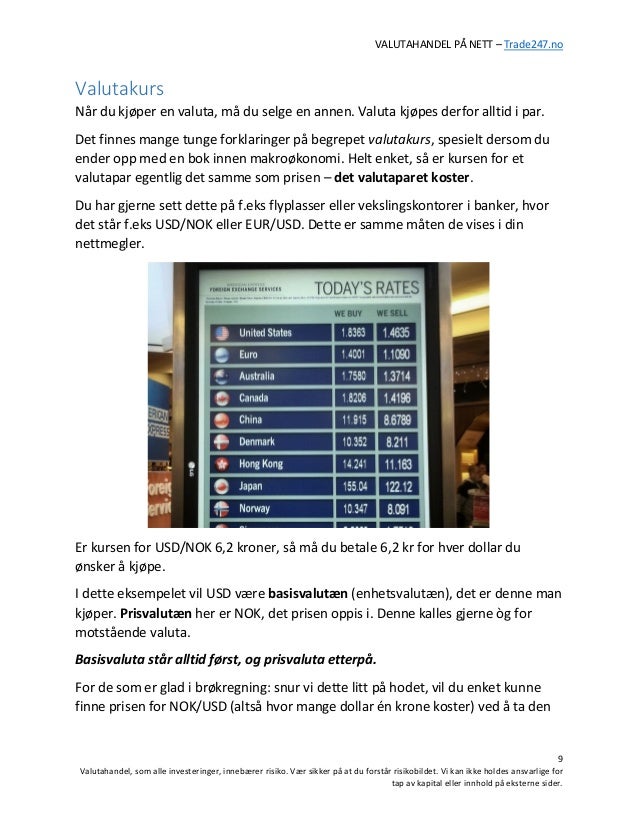 Valutahandel forex