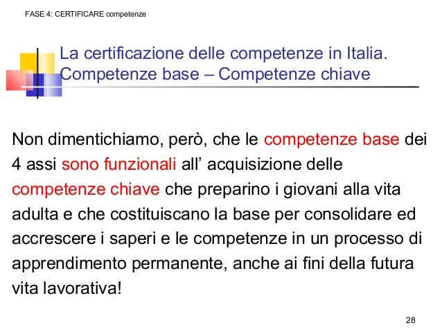 Valutazione delle competenze (2)