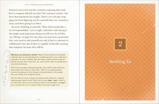 VALVE: H ANDBO O K FO R NEW EMP LO YEE s



between your work and the customer enjoying that work.
Every company will tell you that “the customer is boss,” but
here that statement has weight. There’s no red tape stop-
ping you from figuring out for yourself what our customers
want, and then giving it to them.
	 If you’re thinking to yourself, “Wow, that sounds like a
lot of responsibility,” you’re right. And that’s why hiring is
the single most important thing you will ever do at Valve
(see “Hiring ,” on page 43). Any time you interview a potential
hire, you need to ask yourself not only if they’re talented or
collaborative but also if they’re capable of literally running
this company, because they will be.
                                                                                  2
==================================================

  Why does your desk have wheels? Think of those wheels as a symbolic
  reminder that you should always be considering where you could move
  yourself to be more valuable. But also think of those wheels as literal
  wheels, because that’s what they are, and you’ll be able to actually move
  your desk with them.
                                                                              Settling In
  You’ll notice people moving frequently; often whole teams will move
  their desks to be closer to each other. There is no organizational
  structure keeping you from being in close proximity to the people
  who you’d help or be helped by most.

  The fact that everyone is always moving around within the company
  makes people hard to find. That’s why we have http://user—check it
  out. We know where you are based on where your machine is plugged
  in, so use this site to see a map of where everyone is right now.

==================================================




                                    –6–
 