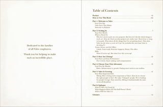 Table of Contents		
                                			
                                Preface  . . . . . . . . . . . . . . . . . . . . . . . . . . . . . . . . . . . . . . . . . . . . . . . . . . . . . . vii	
                                How to Use This Book . . . . . . . . . . . . . . . . . . . . . . . . . . . . . . . . . . . . . . . . .  viii
                                	
                                Part 1: Welcome to Valve  . . . . . . . . . . . . . . . . . . . . . . . . . . . . . . . . . . . . . . . . 1	
                                	    Your First Day
                                	    Valve Facts That Matter
                                	    Welcome to Flatland
                                	
                                Part 2: Settling In  . . . . . . . . . . . . . . . . . . . . . . . . . . . . . . . . . . . . . . . . . . . . . . . . . . . . 7
                                	 Your First Month
                                	 What to Work On
                                		 Why do I need to pick my own projects?, But how do I decide which things to
                                		 work on?, How do I find out what projects are under way?, Short-term vs. long-
                                		 term goals, What about all the things that I’m not getting done?, How does
                                		 Valve decide what to work on? Can I be included the next time Valve is
  Dedicated to the families     		 deciding X?
                                	 Teams, Hours, and the Office
   of all Valve employees.      		 Cabals, Team leads, Structure happens, Hours, The office
                                	Risks
                                		 What if I screw up?, But what if we ALL screw up?
Thank you for helping us make   	
                                Part 3: How Am I Doing?  . . . . . . . . . . . . . . . . . . . . . . . . . . . . . . . . . . . . . . . . . . . . 25
  such an incredible place.     	 Your Peers and Your Performance
                                		 Peer reviews, Stack ranking (and compensation)
                                	
                                Part 4: Choose Your Own Adventure  . . . . . . . . . . . . . . . . . . . . . . . . . . . . . . . . . . 35	
                                	 Your First Six Months
                                		 Roles, Advancement vs. growth, Putting more tools in your toolbox
                                	
                                Part 5: Valve Is Growing . . . . . . . . . . . . . . . . . . . . . . . . . . . . . . . . . . . . . . . . . . . . . . 41	
                                	 Your Most Important Role
                                		 Hiring, Why is hiring well so important at Valve?, How do we choose
                                		 the right people to hire?, We value “T-shaped” people, We’re looking
                                		 for people stronger than ourselves, Hiring is fundamentally the same
                                		 across all disciplines
                                	
                                Part 6: Epilogue  . . . . . . . . . . . . . . . . . . . . . . . . . . . . . . . . . . . . . . . . . . . . . . . . . . . . . 51
                                	    What Is Valve Not Good At?
                                	    What Happens When All This Stuff Doesn’t Work?
                                	    Where Will You Take Us?
                                	
                                Glossary  . . . . . . . . . . . . . . . . . . . . . . . . . . . . . . . . . . . . . . . . . . . . . . . . . . . . . . . . . . . . 55
 