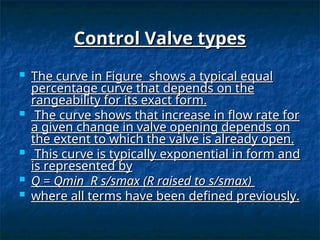 Control Valve Rangability valve positioners for the engineering three way valve | PPT