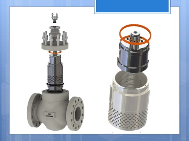 Design and analysis of control valve with a multi stage anti cavitation ...