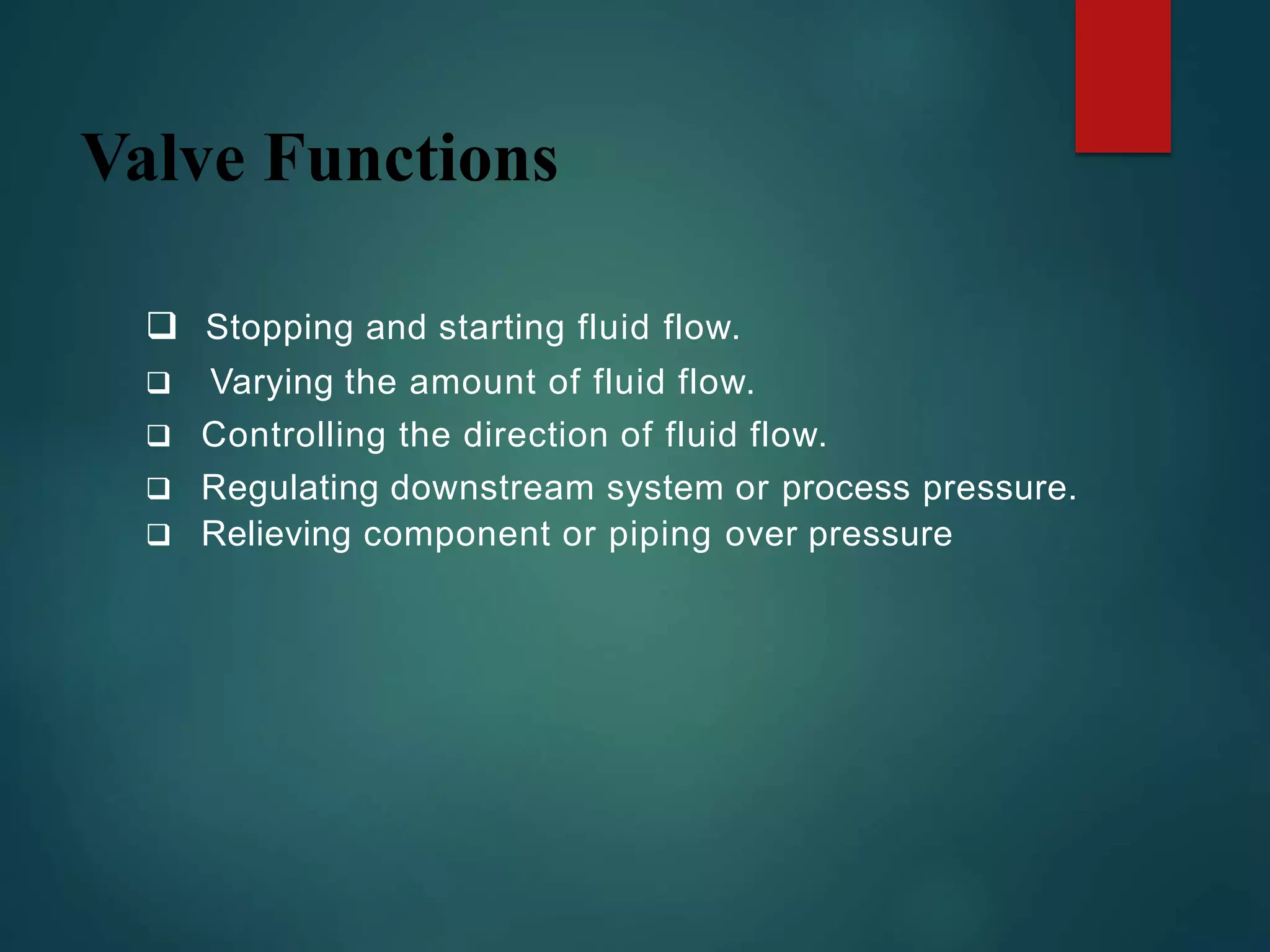 types-of-valve-ppt