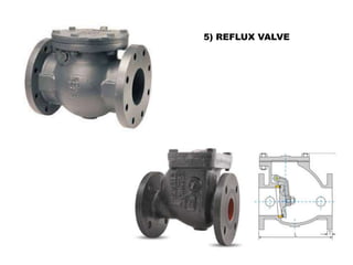5) REFLUX VALVE