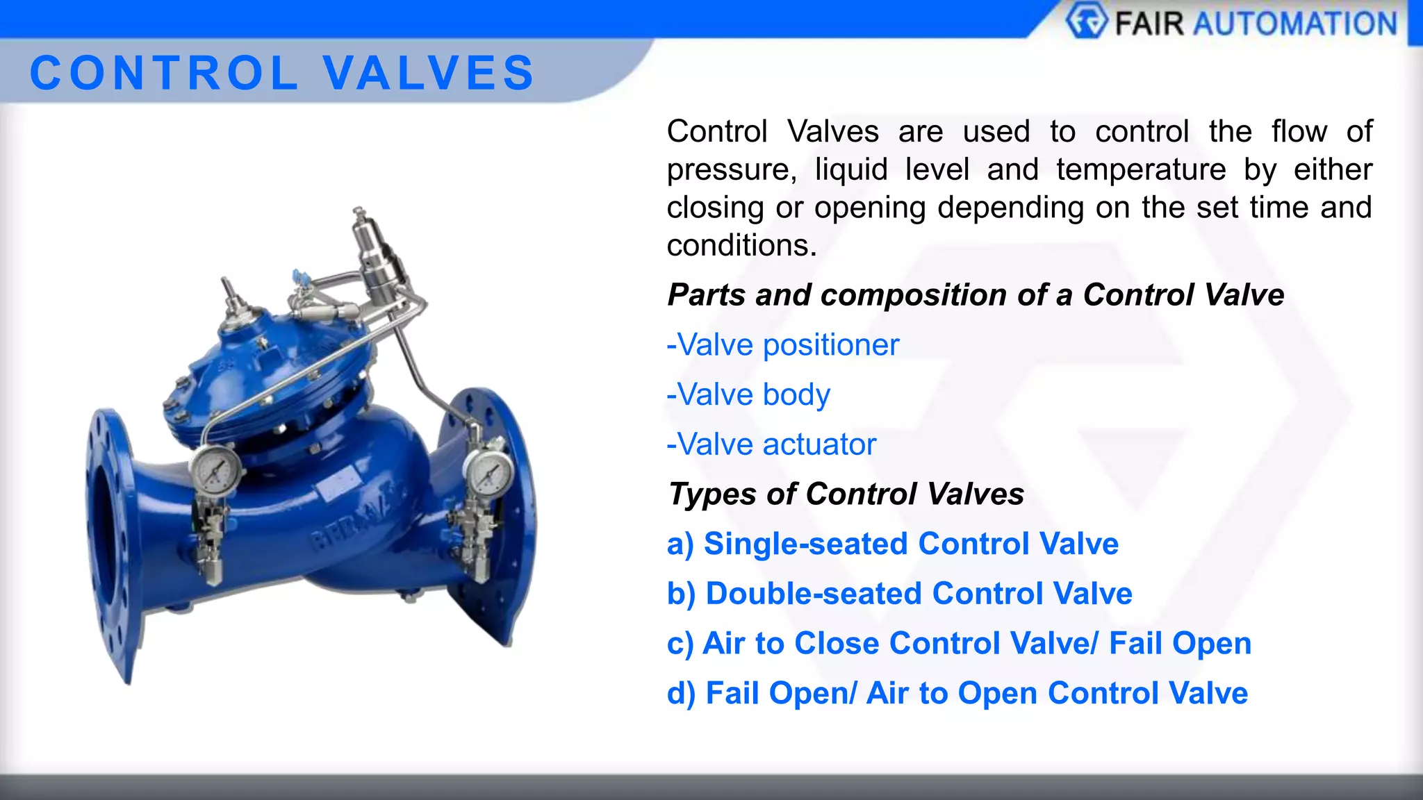 Industrial Valves presentation | PPTX | Technology & Computing