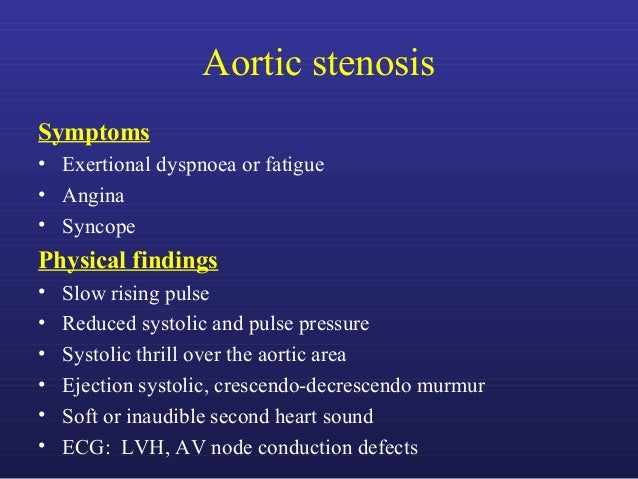 Valvular heart disease