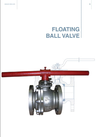 9www.jlx-valve.com
FLOATING
BALL VALVE
 