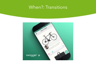 When?: Transitions
 