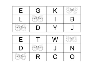 E 
G 
K 
L 
I 
B 
D 
Y 
J 
E 
T 
W 
D 
J 
N 
R 
C 
O  