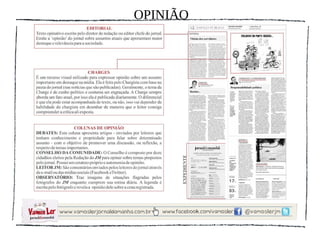 OPINIÃO
 