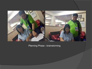 Planning Phase - brainstorming
 