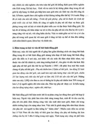 Van De Gioi Va Phat Trien O Vn