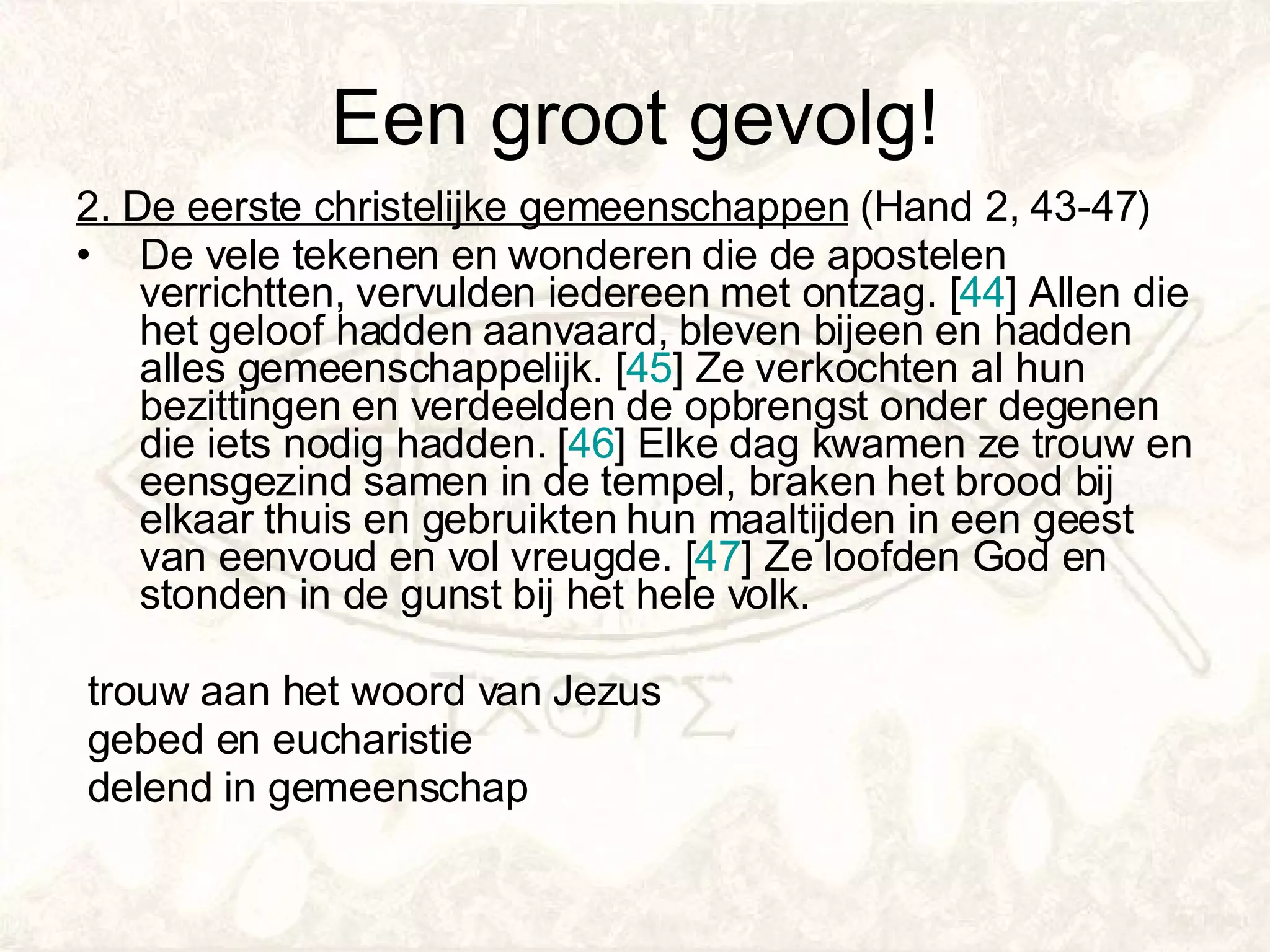 Van Pasen Tot Pinksteren | PPT