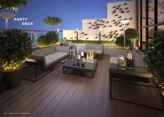 PARTY
DECK
Stock image for indicative purpose only.
 