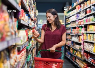 RETAIL
Stock image for indicative purpose only.
*The above-mentioned commercial spaces are intended to be operated by external operators. The promoter will make best eﬀorts to identify suitable operators who may operate the spaces based on feasibility of the business generated.
The residents would have to pay separately, as applicable, for the services oﬀered from these spaces.
 