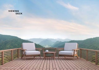 VIEWING
DECK
Stock image for indicative purpose only.
 
