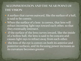 anatomy of eye | PPTX