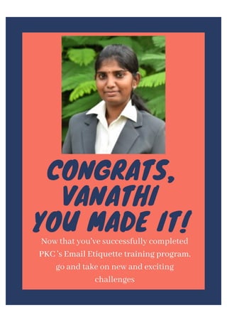 Hearty congratulations to PKC members for attaining the new skills. 