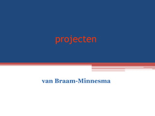 projecten van Braam-Minnesma 