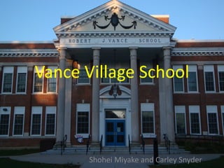 C:sershoheiictures011-11-0306.JPG Vance Village School Shohei  Miyake and Carley Snyder 