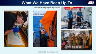 What We Have Been Up To
ce qu'on a fait jusqu'à aujourd'hui
 