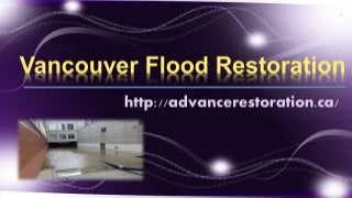 Vancouver Flood Restoration