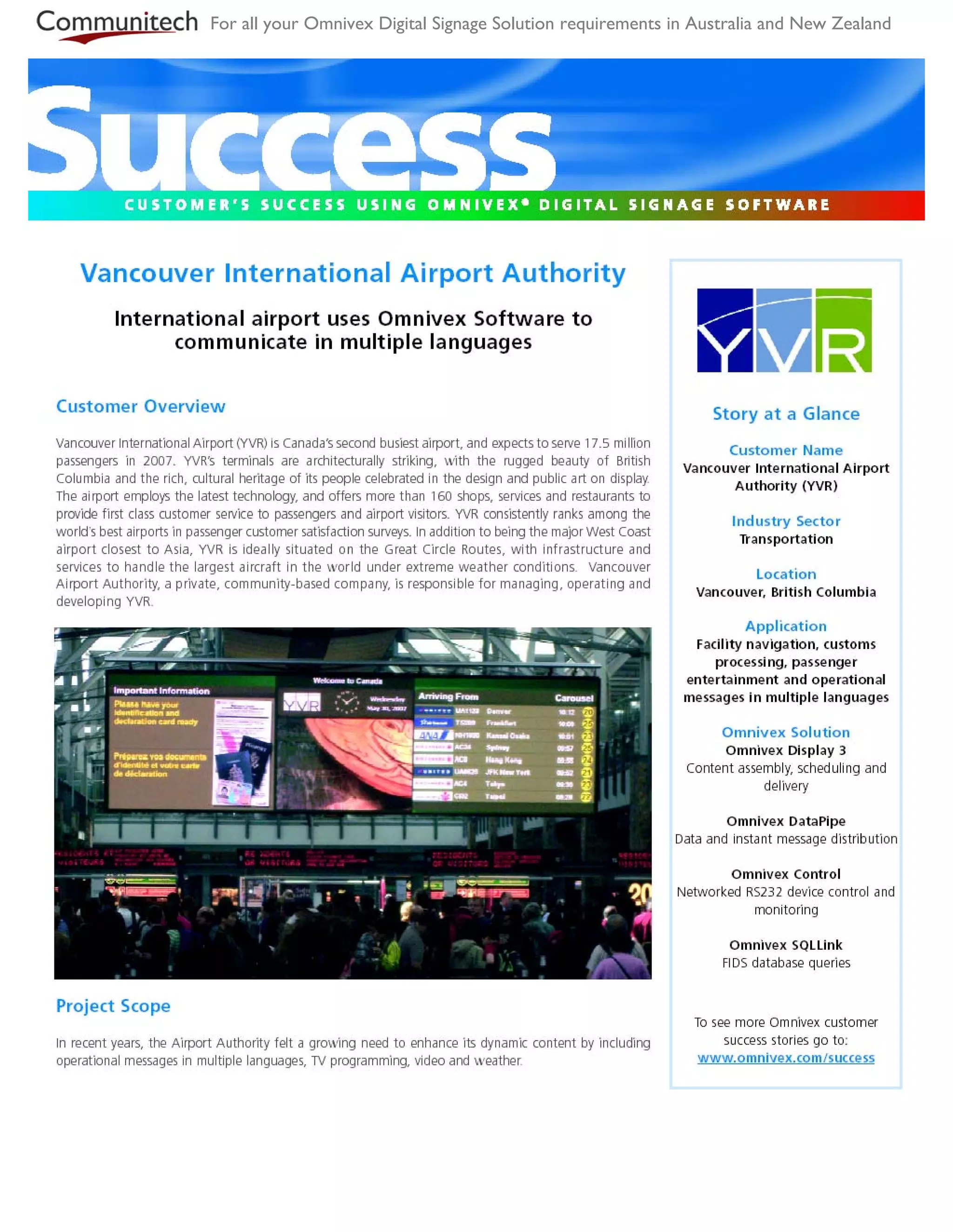 Vancouver Int Airport