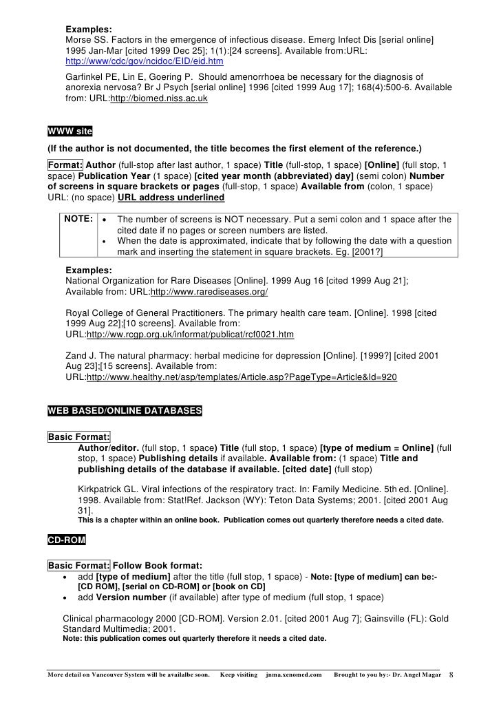 Literature review vancouver style 08 image