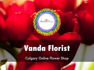 Vanda Florist – Calgary Local Florist