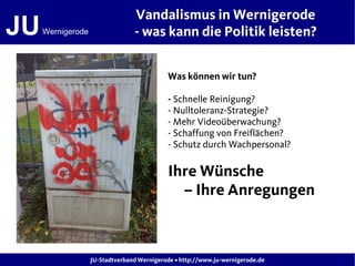 Vandalismus-Diskussion