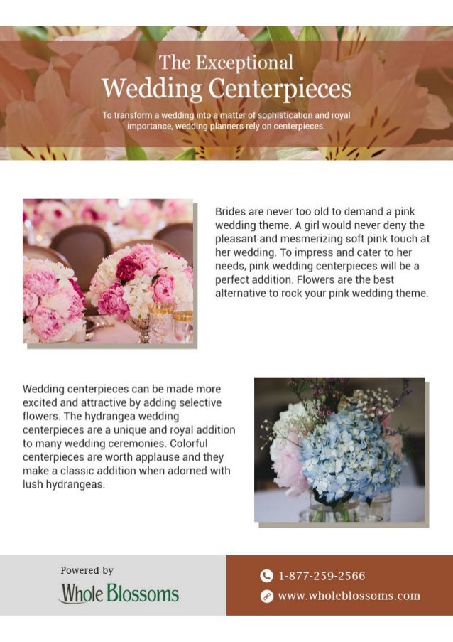wholesale wedding centerpieces