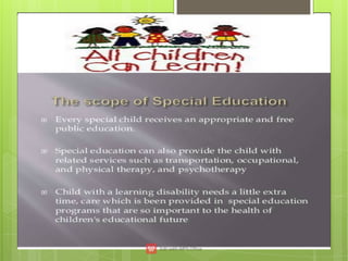 SPECIAL EDUCATION