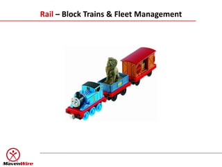 Rail – Block Trains & Fleet Management
 