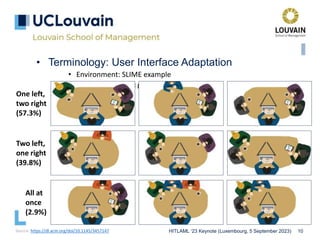 To the end of our possibilities with Adaptive User Interfaces | PPTX