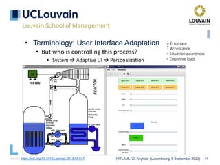To the end of our possibilities with Adaptive User Interfaces | PPTX