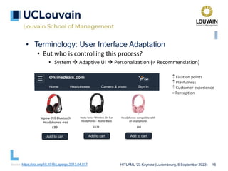 To the end of our possibilities with Adaptive User Interfaces | PPTX