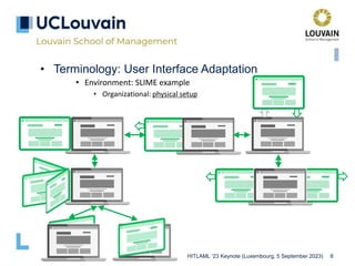 To the end of our possibilities with Adaptive User Interfaces | PPTX