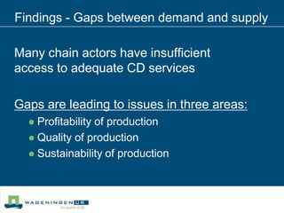 Skills and Gaps: A Capacity Needs Assessment of Peri-urban Dairy Chains around Addis Abeba.