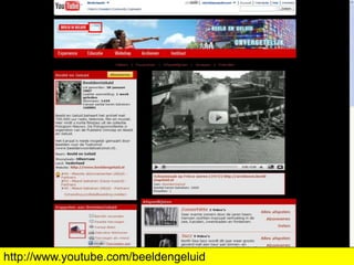 RolveranderingTraditionele verschillen in rol vervagenIedereen is voortaan producent en consument van content