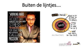 Buiten de lijntjes….
 