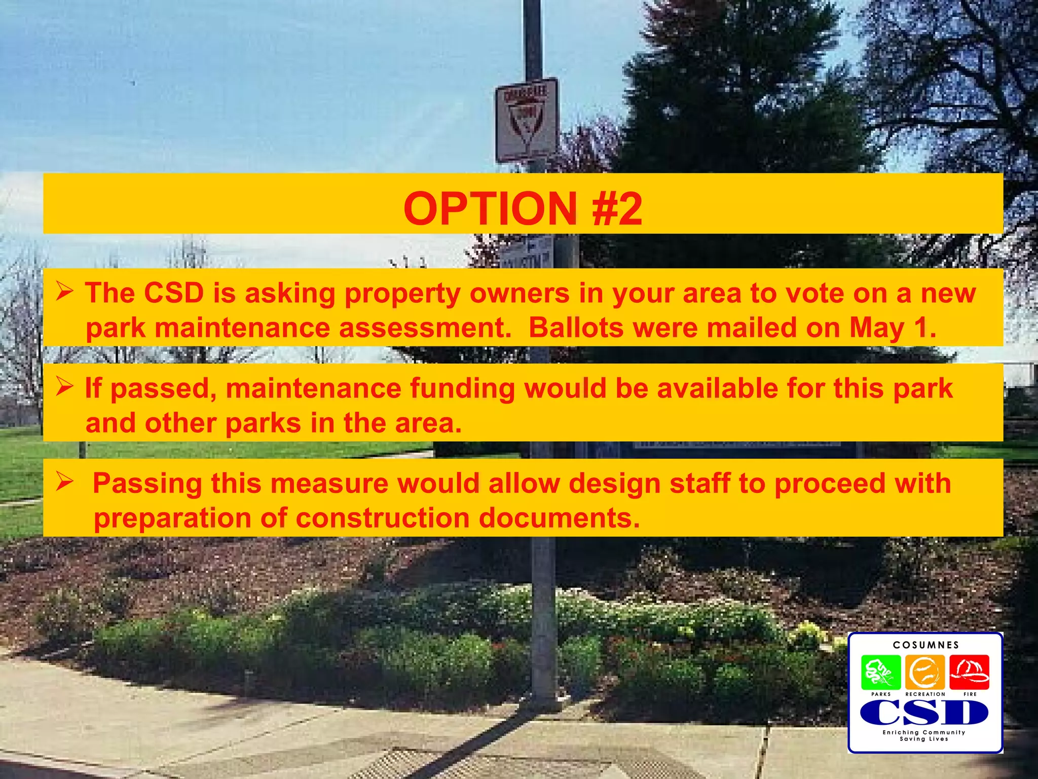 Cosumnes CSD - Van Doren Park - Phase II - Conceptual Master Plan