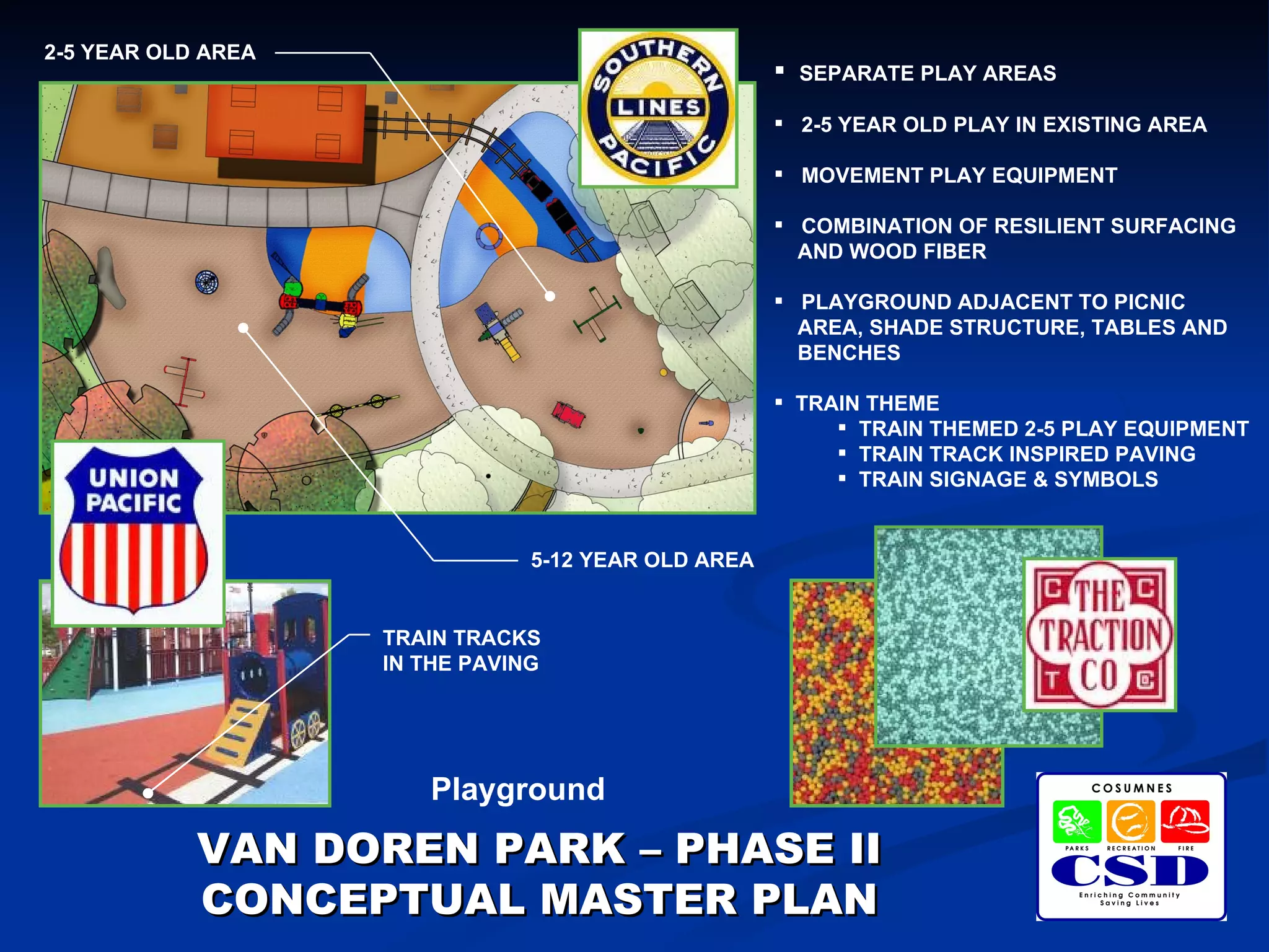 Cosumnes CSD - Van Doren Park - Phase II - Conceptual Master Plan