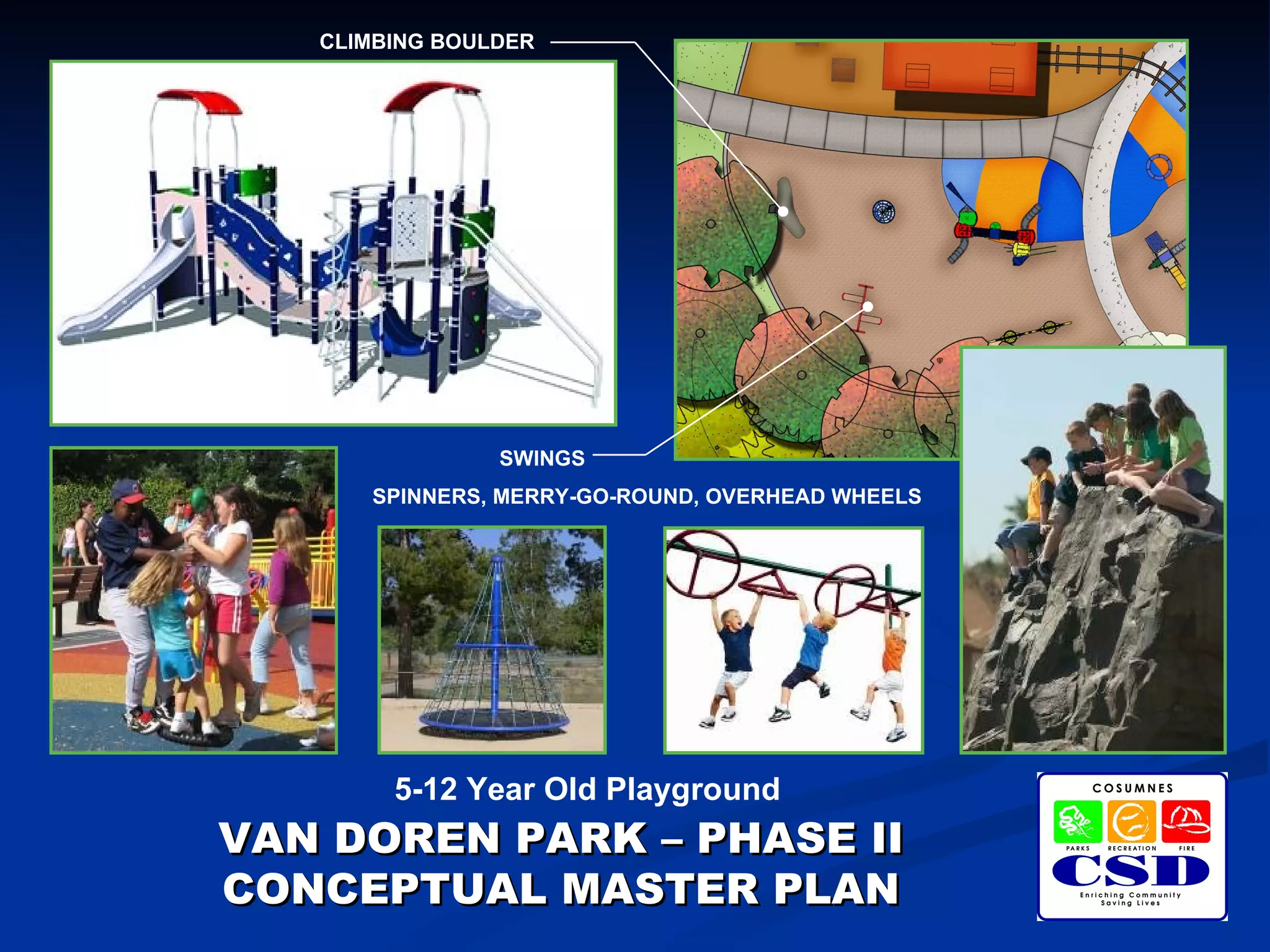 Cosumnes CSD - Van Doren Park - Phase II - Conceptual Master Plan