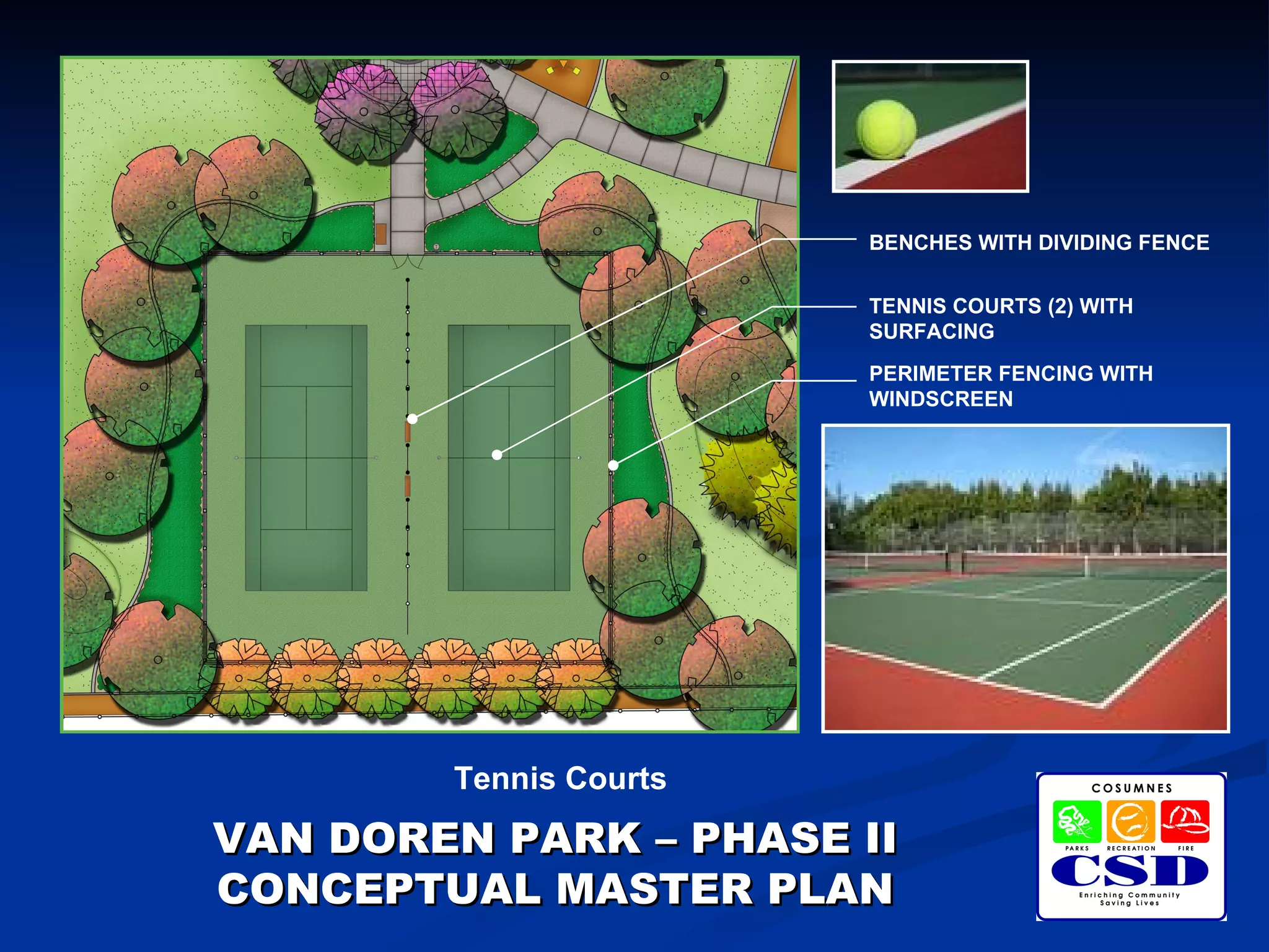 Cosumnes CSD - Van Doren Park - Phase II - Conceptual Master Plan