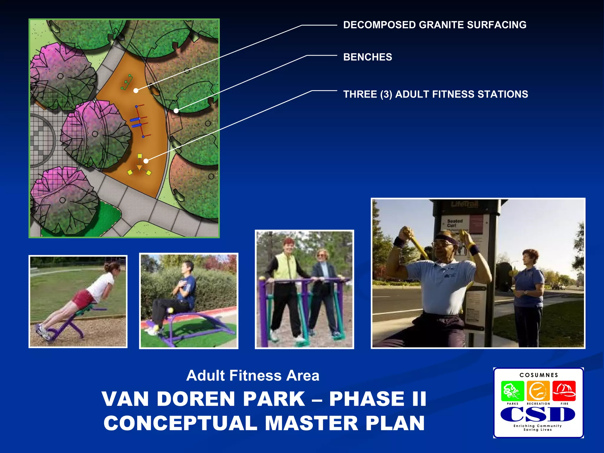 Cosumnes CSD - Van Doren Park - Phase II - Conceptual Master Plan