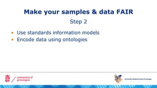 Fair sample and data access -David Van enckevort | PDF