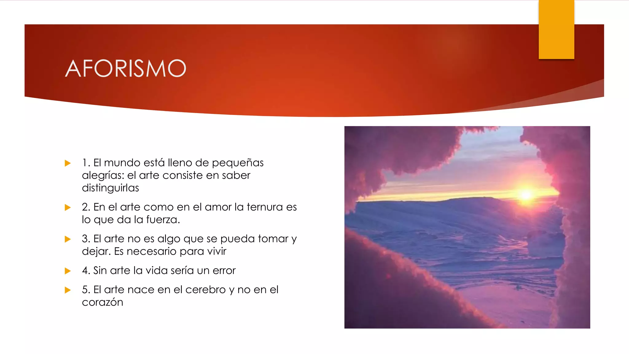 el arte de vivir PPT