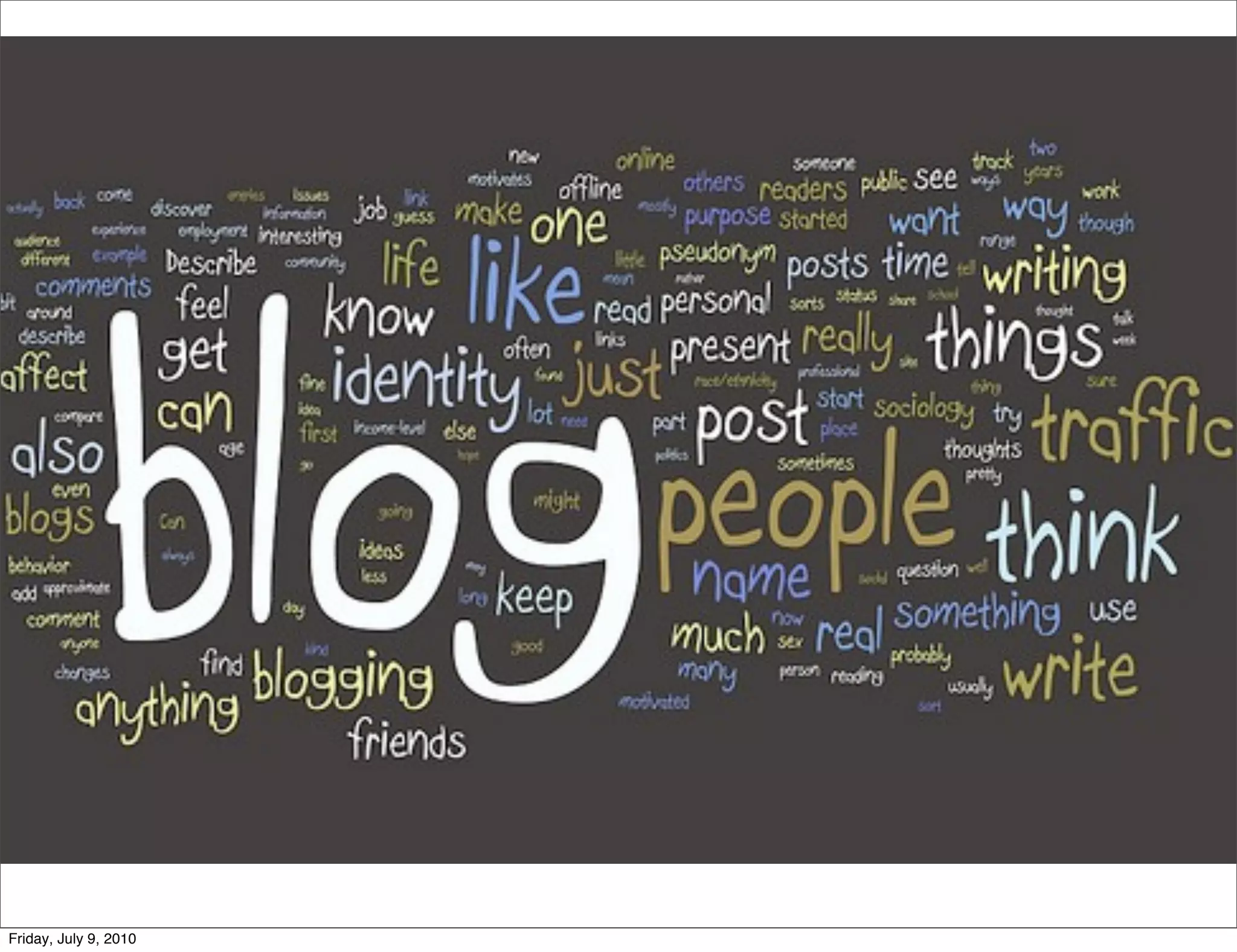 Friday, July 9, 2010
 