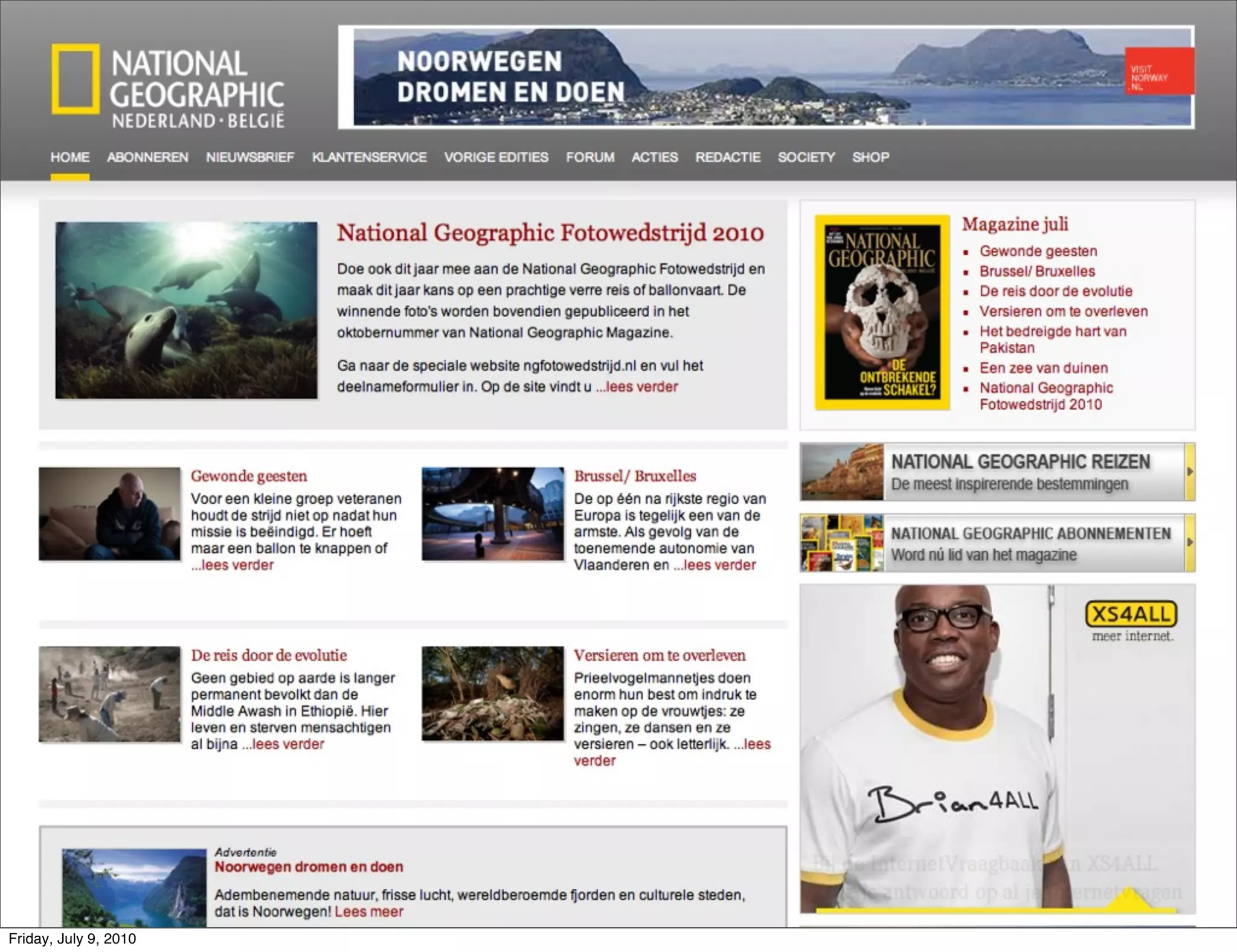 Friday, July 9, 2010
 